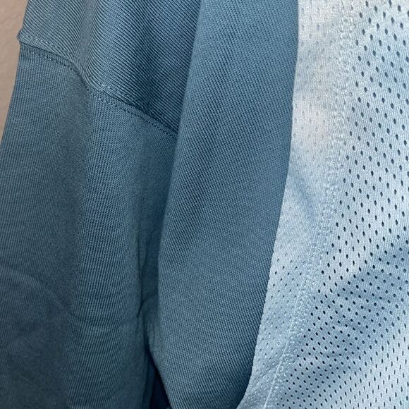 Nwt Jordan Women's Midi Dress in dark Teal and Light teal - Picture 8 of 9